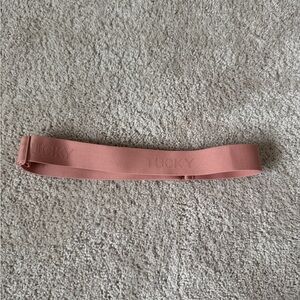 Tucky Original Crop & Tuck Belt Blush Pink Seamless Like New
